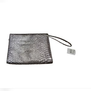 Vintage neiman marcus satchel silver. NWT  perfect shape, no call-outs